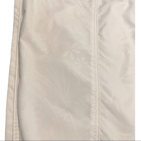 NIKE Lined Windbreaker High Neck White Sublimated Print Zip Bomber Jacket XL - Picture 14 of 16